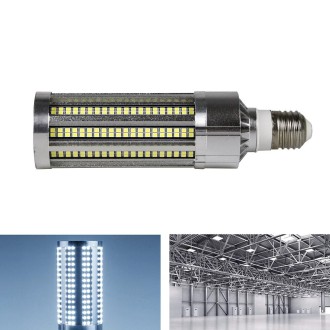 E27 2835 LED Corn Lamp High Power Industrial Energy-Saving Light Bulb, Power: 60W 6000K (Cold White) 