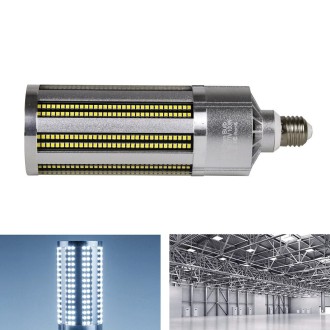 E27 2835 LED Corn Lamp High Power Industrial Energy-Saving Light Bulb, Power: 100W 5000K (White) 