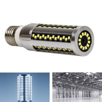 E27 2835 LED Corn Lamp High Power Industrial Energy-Saving Light Bulb, Power: 20W 6000K (Cold White) 