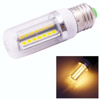 E27 5W Warm White Light 450LM 56 LED SMD 5050 Corn Light Bulb, AC 220V