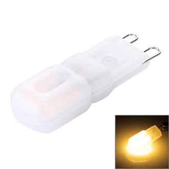 G9 2.5W 200LM Cream Cover Corn Light Bulb, 14 LED SMD 2835, AC 220-240V(Warm White)