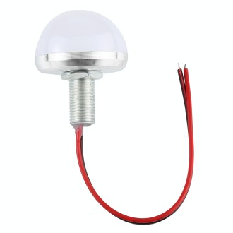 35mm 3W Semi-circular LED Bulbs, DC 24V (Warm White)