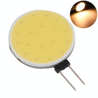 G4 18 LEDs COB Light Pin Base Lamp Bulb, AC/DC 12V (Warm White)