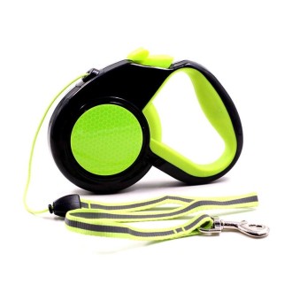 8m Pet Automatic Retractable Towing Leash Night Reflective Dog Walking Tractor(Green)