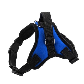 K9 Dog Adjustable Chest Strap, Size: M(Blue)