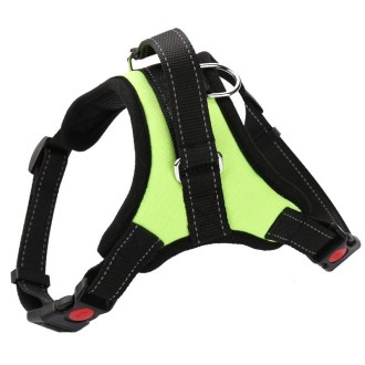 K9 Dog Adjustable Chest Strap, Size: L(Green)