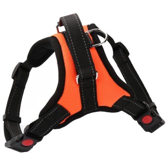 K9 Dog Adjustable Chest Strap, Size: M(Orange)