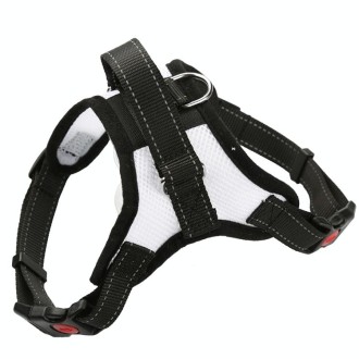 K9 Dog Adjustable Chest Strap, Size: XS(Breathable White)