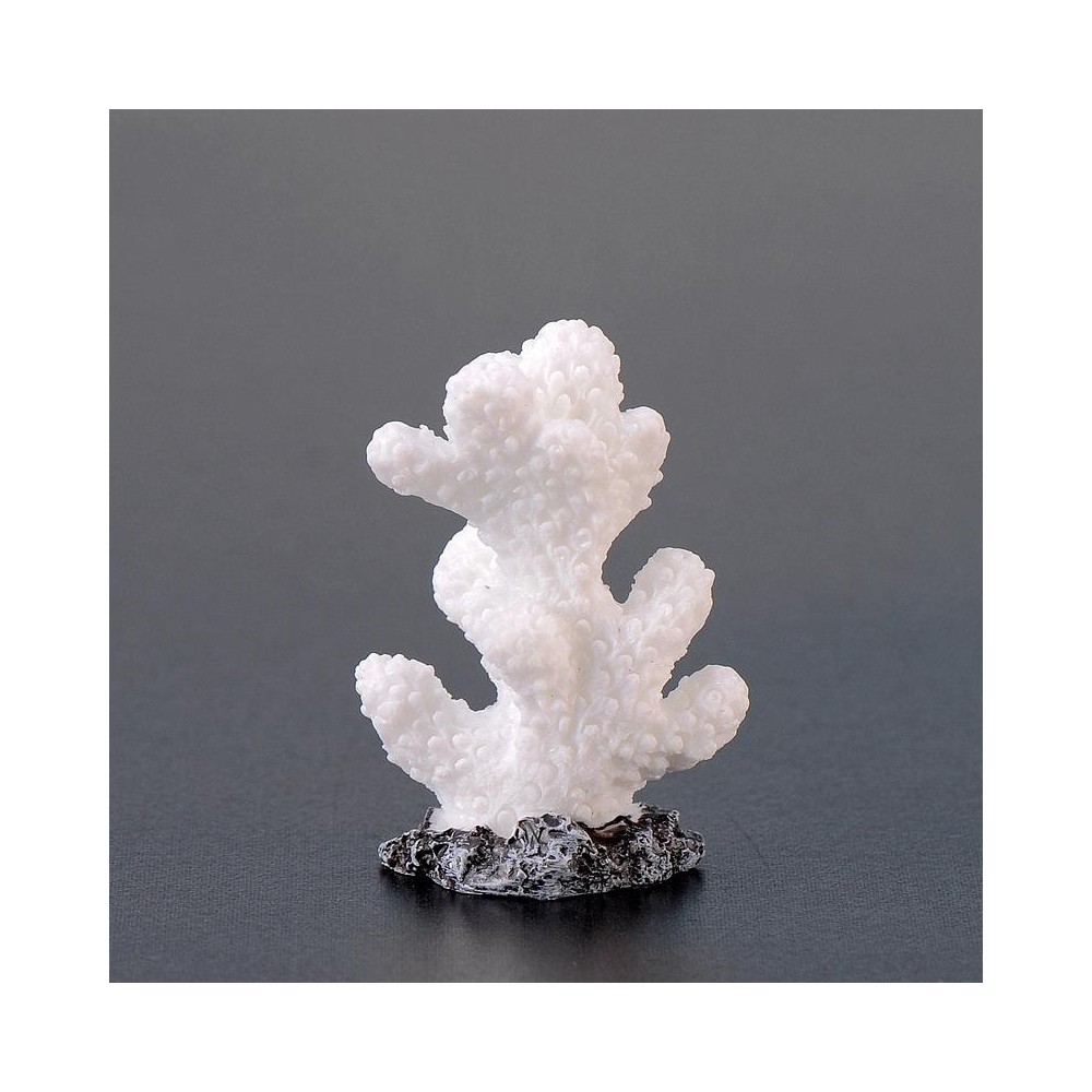 10 PCS Simulation Resin Coral Aquarium Fish Tank Small Ornaments, Colour: No. 5 White