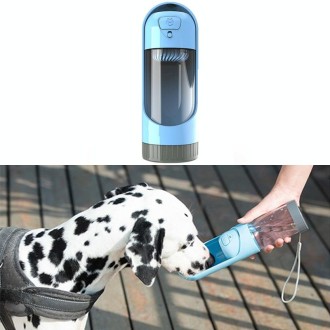 DT Outdoor Retractable Leak-proof Pet Drinking Cup with Filter(Blue)