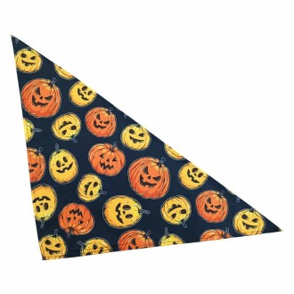 3 PCS Dog Saliva Towel Pet Triangle Bib(Halloween 3)