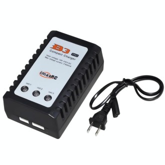 ImaxRC 7.4V/11.1V 2S/3S Model Aircraft Drone Lithium Battery Intelligent Balance Charger(US Plug)