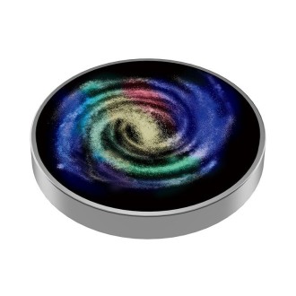 Colorful Luminous Galaxy Star Stainless Steel Rotary Gyro Fingertip Anti Stress Toys(Stars Shine Brightly)