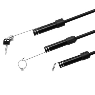 AN97 USB-C / Type-C Endoscope Waterproof IP67 Tube Inspection Camera with 8 LED & USB Adapter, Length: 5m, Lens Diameter: 7mm