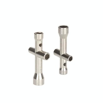 2pcs 3D Printer Cross Wrench Mini Socket M2/M2.5/M3/M4 Screw Nut Tool