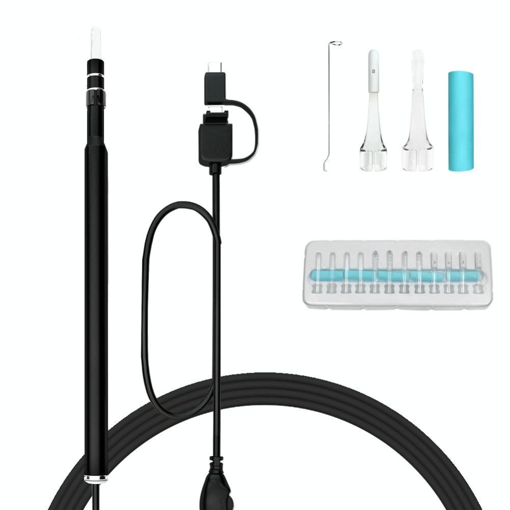 i98 1.3MP HD Visual Eardrop Endoscope Endoscope Borescope with 6 LEDs, Lens Diameter: 5.5mm, Length: 2m