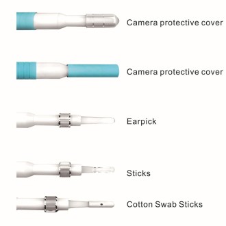 i98 1.3MP HD Visual Eardrop Endoscope Endoscope Borescope with 6 LEDs, Lens Diameter: 5.5mm, Length: 2m