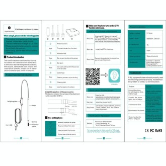 i98 1.3MP HD Visual Eardrop Endoscope Endoscope Borescope with 6 LEDs, Lens Diameter: 5.5mm, Length: 2m