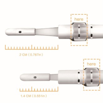 i98 1.3MP HD Visual Eardrop Endoscope Endoscope Borescope with 6 LEDs, Lens Diameter: 5.5mm, Length: 2m