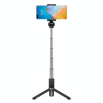 Original Huawei Wireless Bluetooth Tripod Self Timer Selfie Stick (Black)