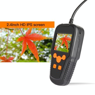 P60A 3.9mm 1080P 2.4 inch IPS Screen IP68 Waterproof HD Digital Endoscope, Length:2m Hard Cable