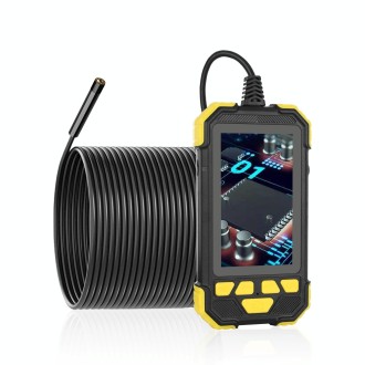 Y19 3.9mm Single Lens Hand-held Hard-wire Endoscope with 4.3-inch IPS Color LCD Screen, Cable Length:3.5m(Yellow)