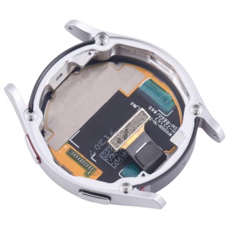 Original LCD Screen Digitizer Full Assembly with Frame for Samsung Galaxy Watch4 40mm SM-R860/R865 (Silver)