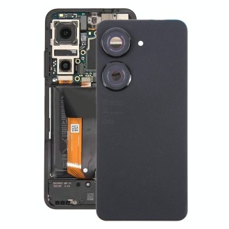 For Asus Zenfone 9 AI2202 Original Battery Back Cover with Camera Lens Cover(Black)