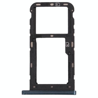 SIM Card Tray + SIM Card Tray / Micro SD Card Tray for ZTE Blade V10 Vita (Dark Green)