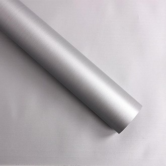 2 Bags Flower Wrapping Paper Matte Paper Gift Paper Translucent Wrapping Paper Material, Colour: Silver