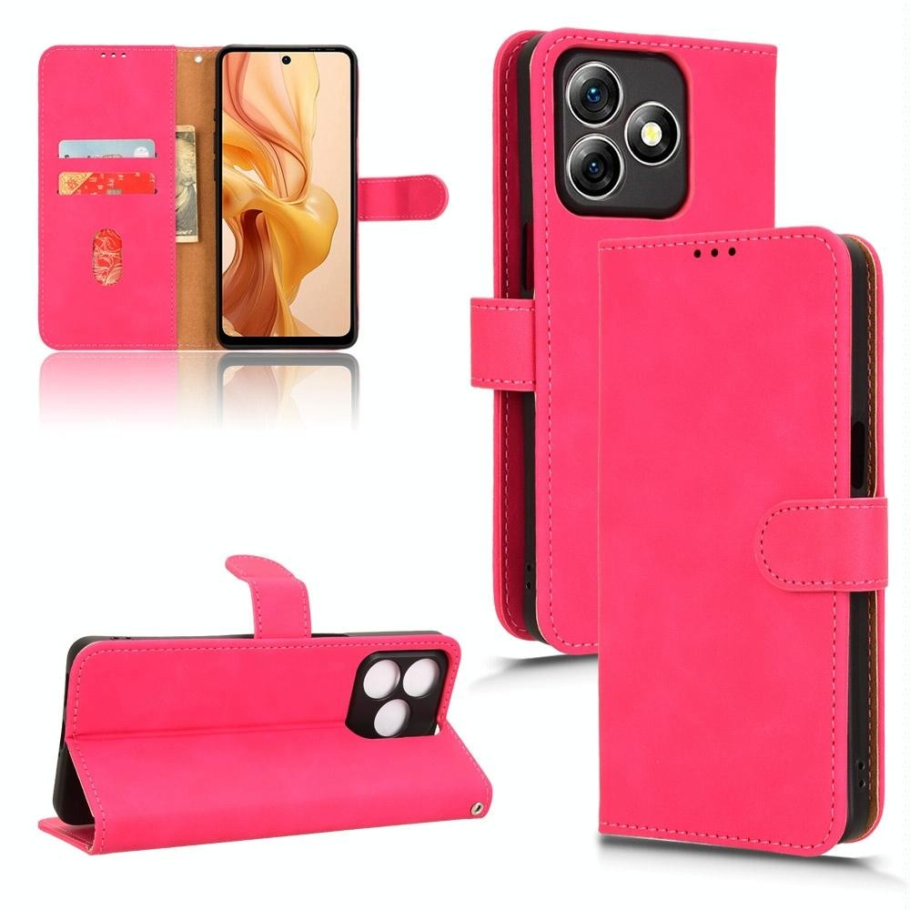 For Ulefone Note 18 Ultra Skin Feel Magnetic Flip Leather Phone Case(Rose Red)