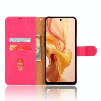 For Ulefone Note 18 Ultra Skin Feel Magnetic Flip Leather Phone Case(Rose Red)