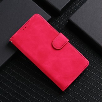 For Ulefone Note 18 Ultra Skin Feel Magnetic Flip Leather Phone Case(Rose Red)