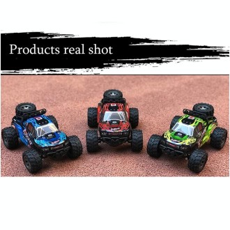 MGRC Charging Remote Control Car 2.4G Wireless Remote Control Four-Way Cross-Country Climbing Car 1:18 Car Model( Gray Blue)