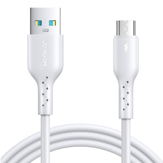 JOYROOM SA26-AM3 Flash Charge Series 3A USB to Micro USB Fast Charging Data Cable, Cable Length:3m(White)