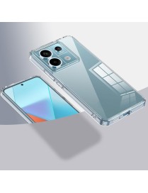For Xiaomi Redmi Note 13 Pro Armor Clear TPU Hard PC Phone Case(Clear)