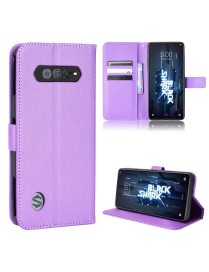 For Xiaomi Black Shark 5 RS Diamond Texture Leather Phone Case(Purple)