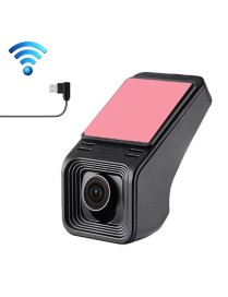 M8 Hidden Driving Recorder WiFi Phone Connecting Car Parking Monitoring 1080P HD Recorder(Without Button+USB Short Line)