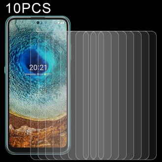 For Nokia X10 10 PCS 0.26mm 9H 2.5D Tempered Glass Film