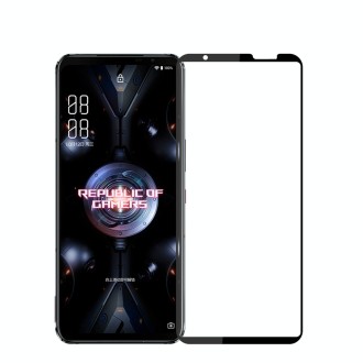 For ASUS ROG Phone 6D / 6D Ultimate / Phone 5 PINWUYO 9H 2.5D Full Screen Tempered Glass Film(Black)