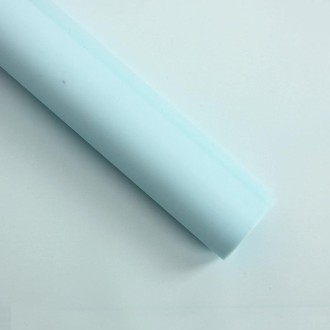 2 Bags Flower Wrapping Paper Matte Paper Gift Paper Translucent Wrapping Paper Material, Colour: Light Blue