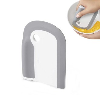 5 PCS  Kitchen Integrated Soft Rubber Scraper Plate Cleaning Tool