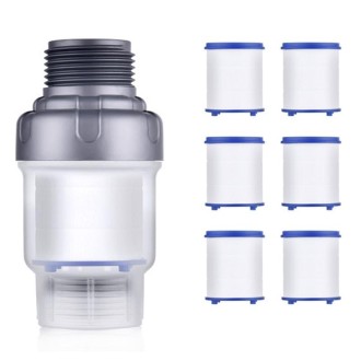 Household Washing Machine Electrical Water Heater Water Purification Filter With 6 Cartridges, Style: Pre-Filter