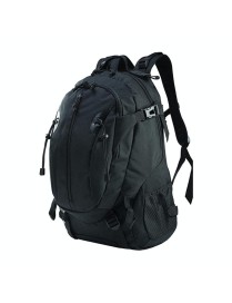 JUNSUNMAY J013 30L Travel Outdoor Molle Backpack Hiking Bag(Black)