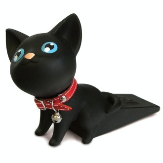 Home Decoration Accessories Cartoon Free Punch Child Safety Door Stop(Black)