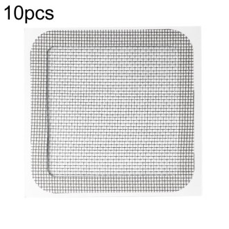 10pcs Household Floor Drain Stickers Anti-Mosquito Stickers For Screens Window Screen Hole Repair Subsidies(Grid Pattern)