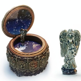 Constellation Luminous Resin Music Box Creative Birthday Gift (Gemini)