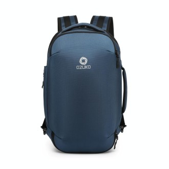 Ozuko 9216 Large Capacity Male Waterproof Business Outdoor Travel Shoulder Backpack Size: Large, 20 Inch(Dark Blue)