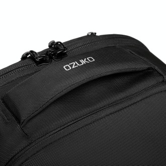 Ozuko 9216 Large Capacity Male Waterproof Business Outdoor Travel Shoulder Backpack Size: Large, 20 Inch(Dark Blue)