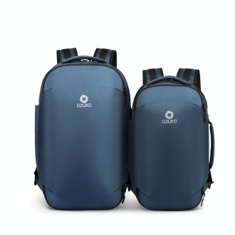 Ozuko 9216 Large Capacity Male Waterproof Business Outdoor Travel Shoulder Backpack Size: Large, 20 Inch(Dark Blue)